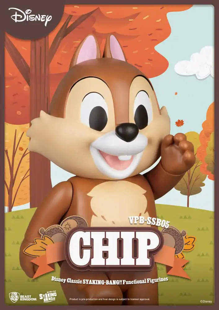 Disney: Classic Chip 'n' Dale Shaking Bang PVC Figura Chip 33 cm fotografija proizvoda