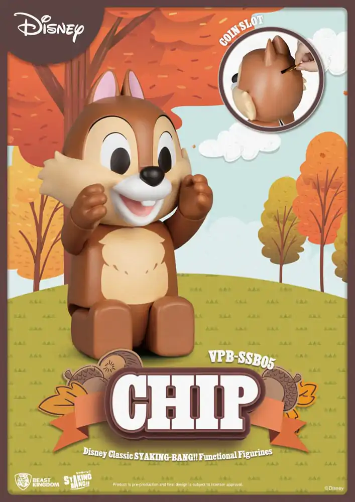 Disney: Classic Chip 'n' Dale Shaking Bang PVC Figura Chip 33 cm fotografija proizvoda