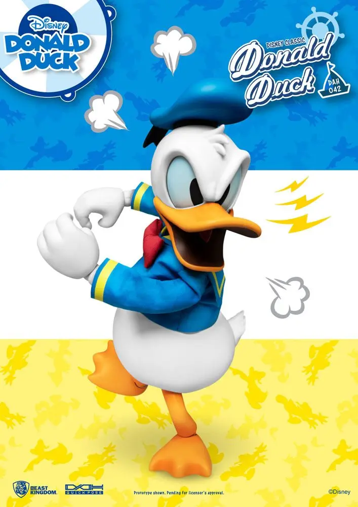 Disney Classic Dynamic 8ction Heroes akcija figura 1/9 Donald Duck Classic Version 16 cm fotografija proizvoda