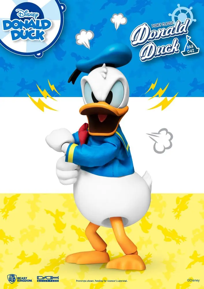 Disney Classic Dynamic 8ction Heroes akcija figura 1/9 Donald Duck Classic Version 16 cm fotografija proizvoda