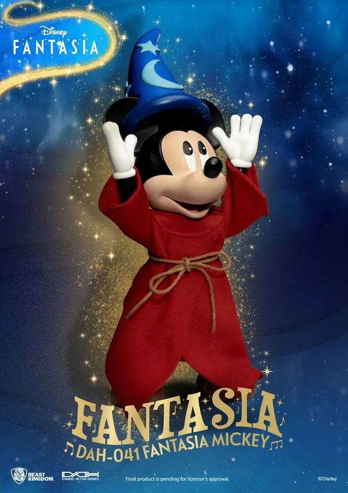 Disney Classic Dynamic 8ction Heroes akcijska figura 1/9 Mickey Fantasia 21 cm fotografija proizvoda