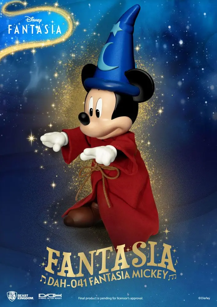 Disney Classic Dynamic 8ction Heroes akcijska figura 1/9 Mickey Fantasia 21 cm fotografija proizvoda