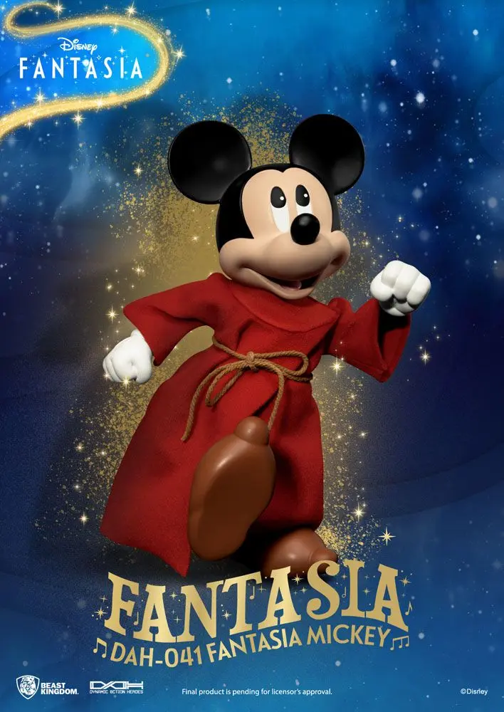 Disney Classic Dynamic 8ction Heroes akcijska figura 1/9 Mickey Fantasia 21 cm fotografija proizvoda