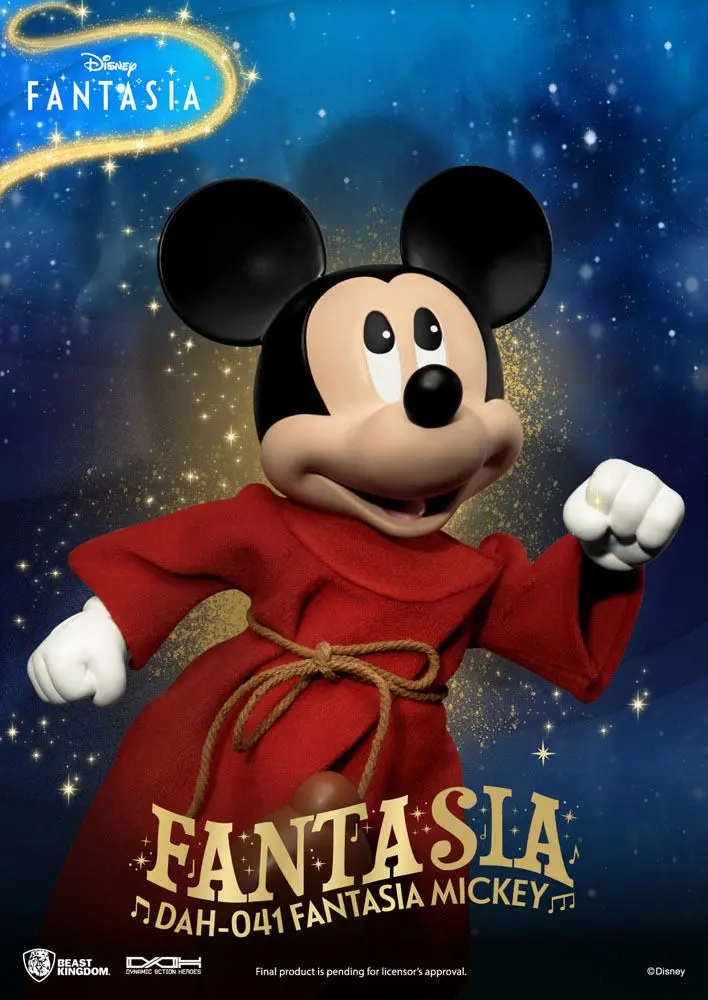 Disney Classic Dynamic 8ction Heroes akcijska figura 1/9 Mickey Fantasia 21 cm fotografija proizvoda