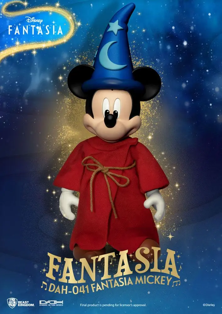 Disney Classic Dynamic 8ction Heroes akcijska figura 1/9 Mickey Fantasia 21 cm fotografija proizvoda