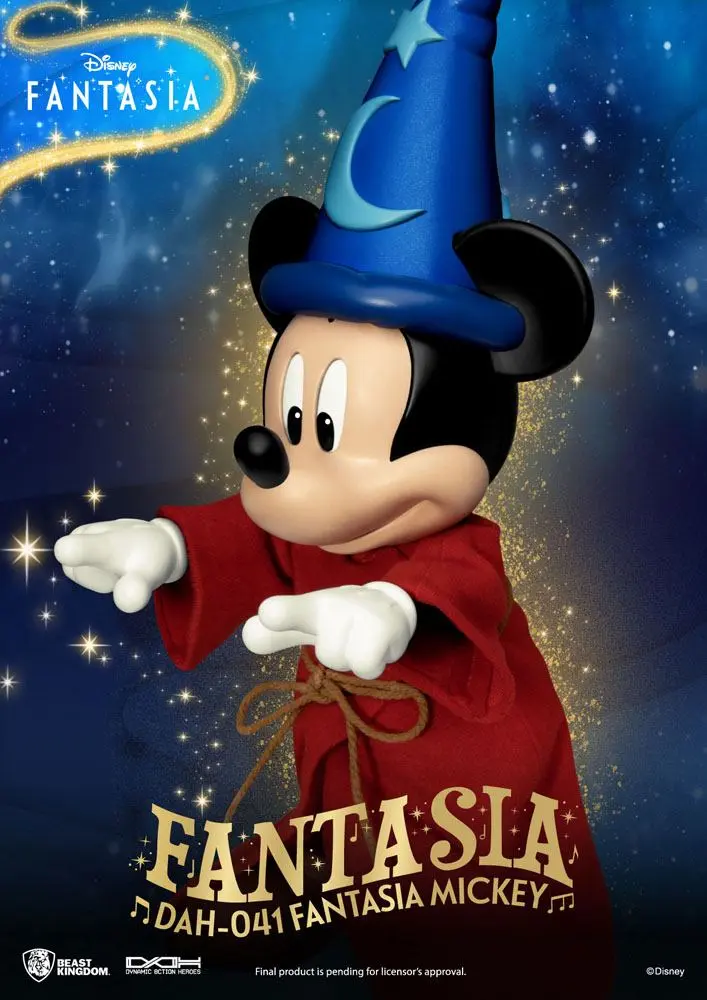 Disney Classic Dynamic 8ction Heroes akcijska figura 1/9 Mickey Fantasia 21 cm fotografija proizvoda