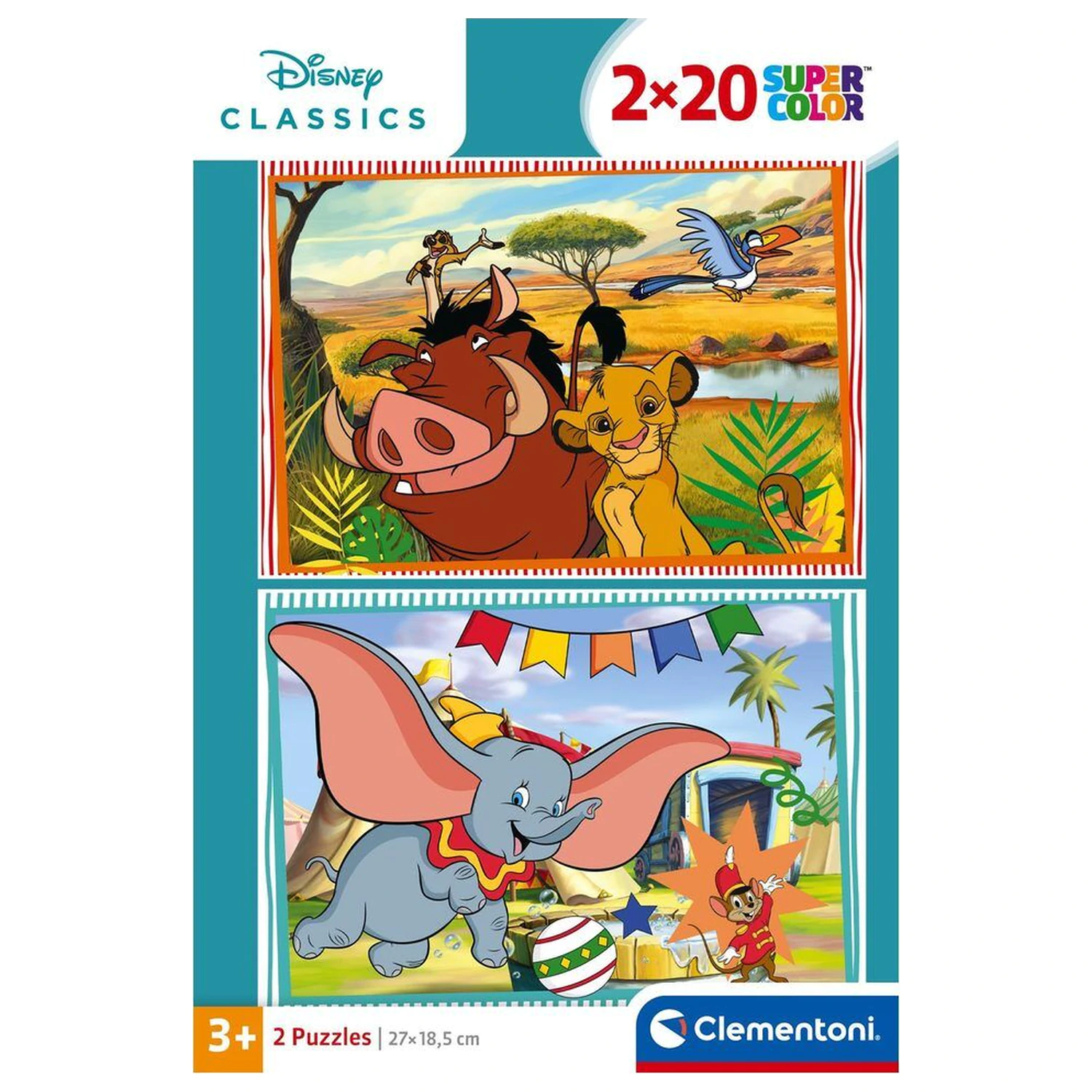 Disney Classic slagalica 2x20 dijelova fotografija proizvoda