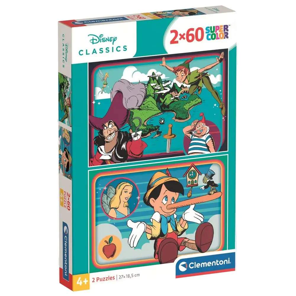 Disney Classic puzzle 2x60 komada fotografija proizvoda