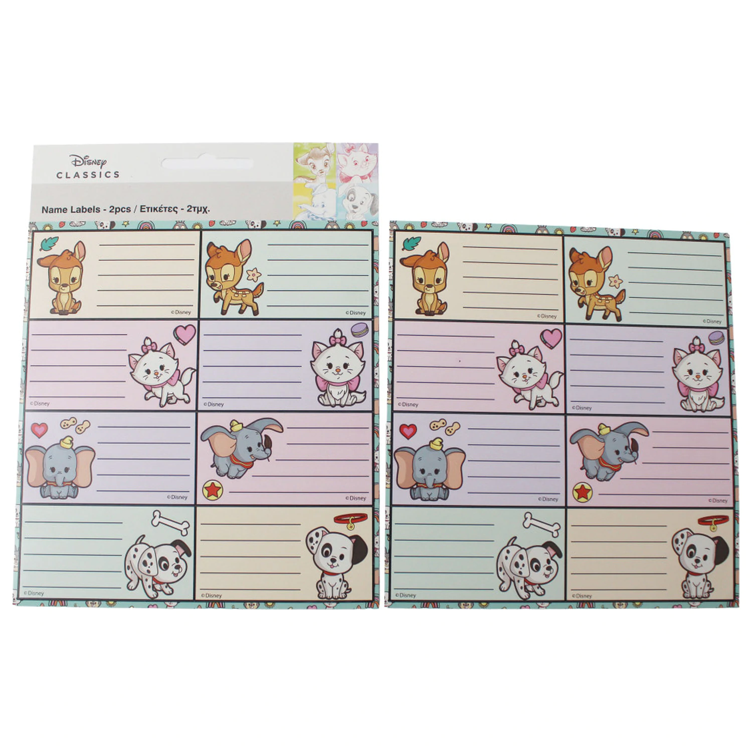 Disney Classics Babies Bilježnica Naljepnica 16 komada fotografija proizvoda