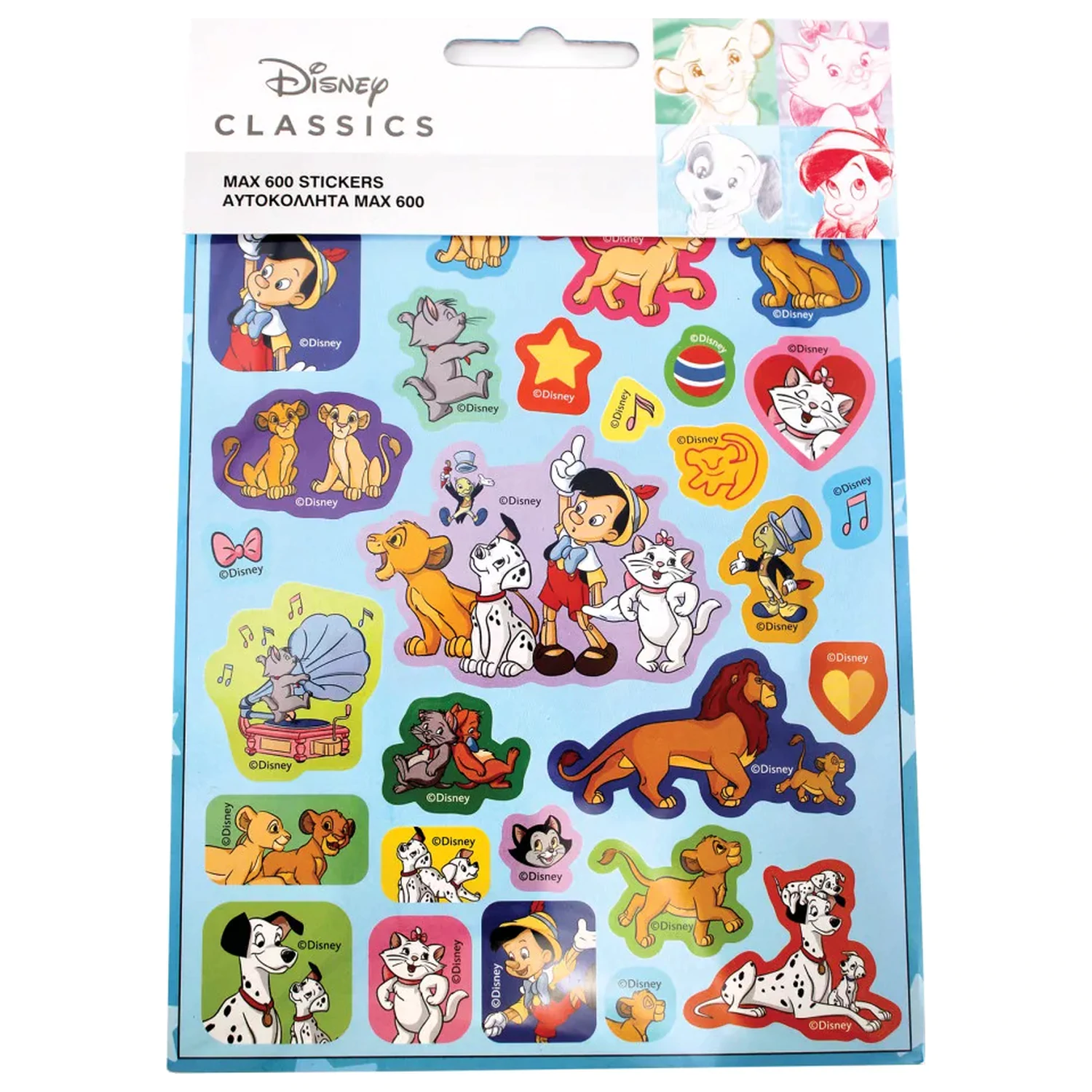 Disney Classics Fun Set naljepnica od 600 komada fotografija proizvoda