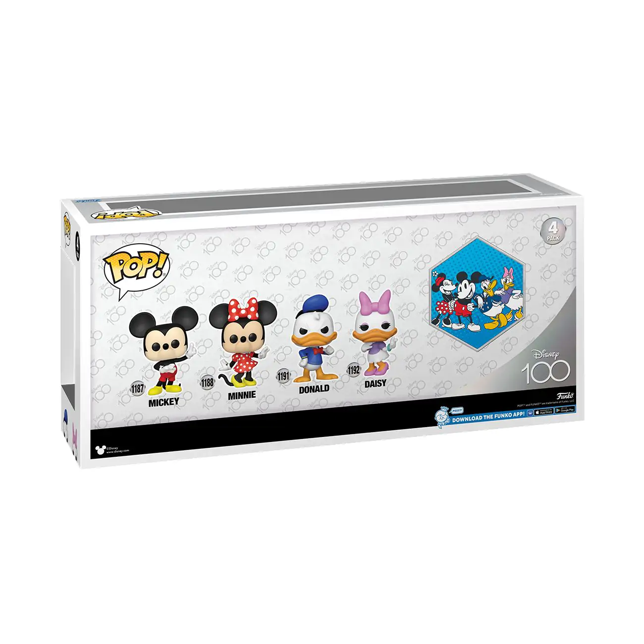 Disney POP! Movies Vinilna figura 4-Pack Classics 9 cm fotografija proizvoda