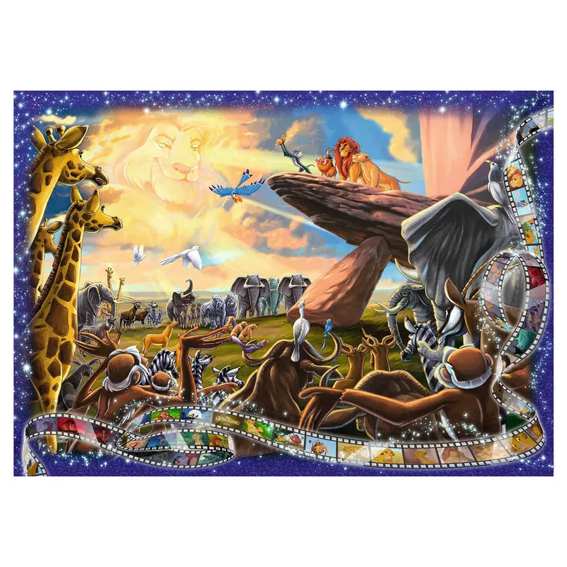 Disney Collector's Edition puzzle Kralj lavova (1000 komada) fotografija proizvoda