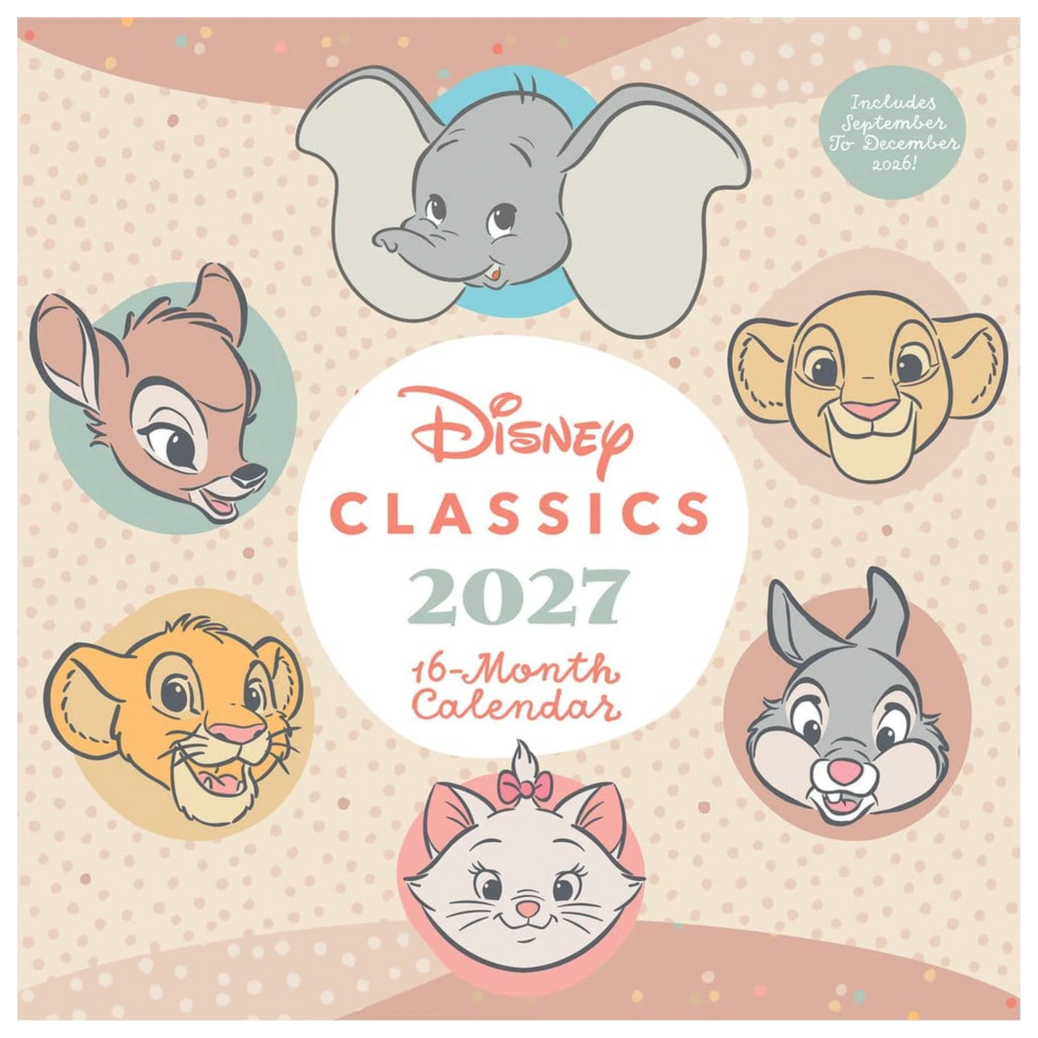 Disney Classics kalendar Treasured Memories 2027 30 x 30 cm fotografija proizvoda