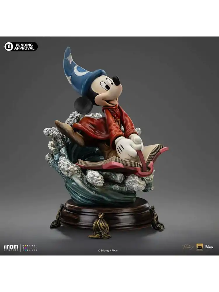 Disney Classics Vintage Collection Deluxe Art Scale Kip 1/10 Čarobnjak Mickey 28 cm fotografija proizvoda