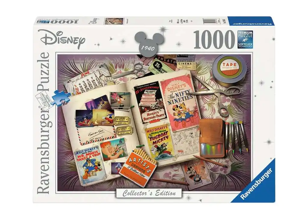 Disney Collector's Edition Puzzle iz 1940. (1000 dijelova) fotografija proizvoda