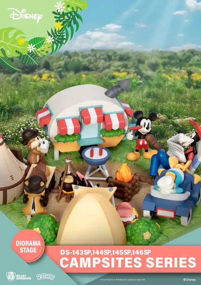 Disney D-Stage Campsite Series PVC diorama Chip &amp; Dale Special Edition 10 cm fotografija proizvoda