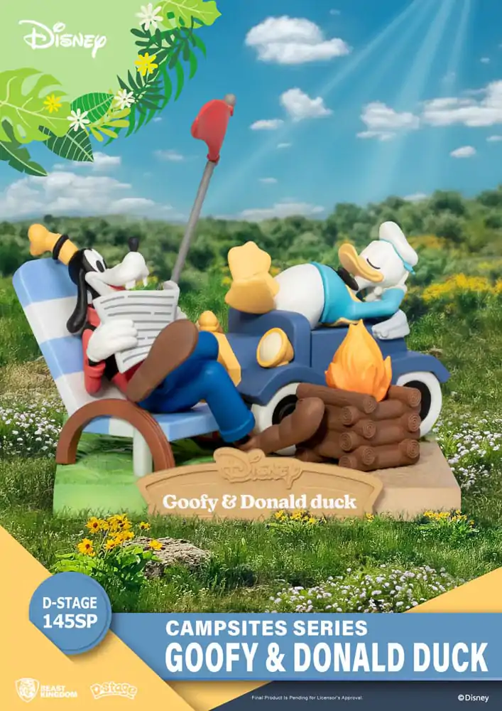 Disney D-Stage Campsite Series PVC diorama Goofy & Donald Duck Special Edition 10 cm fotografija proizvoda