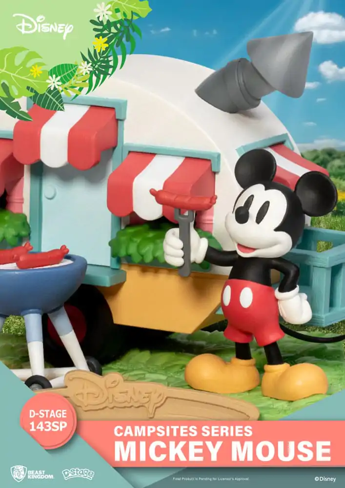 Disney D-Stage Campsite Series PVC diorama Mickey Mouse Special Edition 10 cm fotografija proizvoda