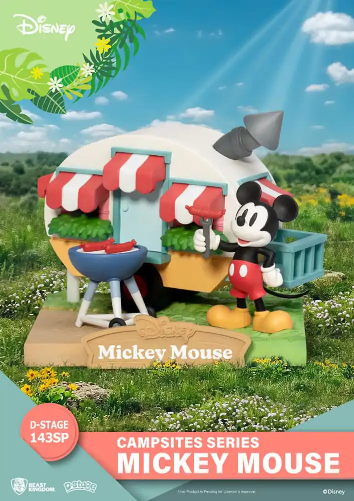 Disney D-Stage Campsite Series PVC diorama Mickey Mouse Special Edition 10 cm fotografija proizvoda