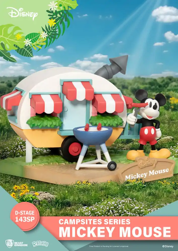 Disney D-Stage Campsite Series PVC diorama Mickey Mouse Special Edition 10 cm fotografija proizvoda
