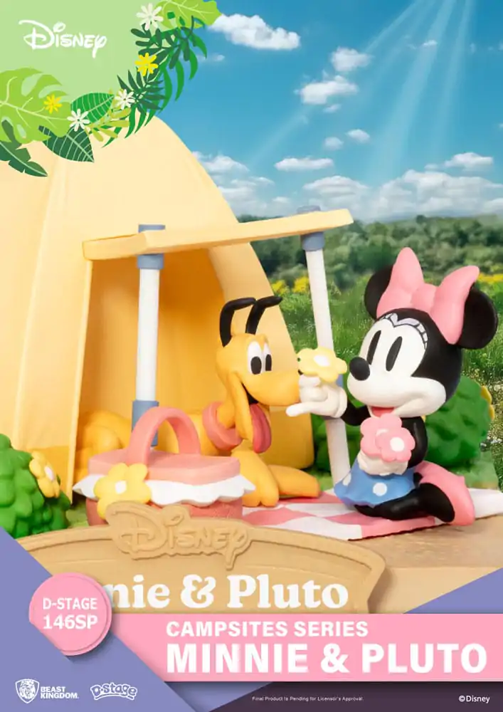 Disney D-Stage Campsite Series PVC diorama Mini &amp; Pluto Special Edition 10 cm fotografija proizvoda
