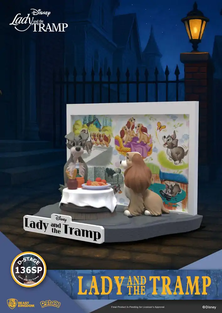 Disney D-Stage PVC kipić Lady and the Tramp 12 cm fotografija proizvoda