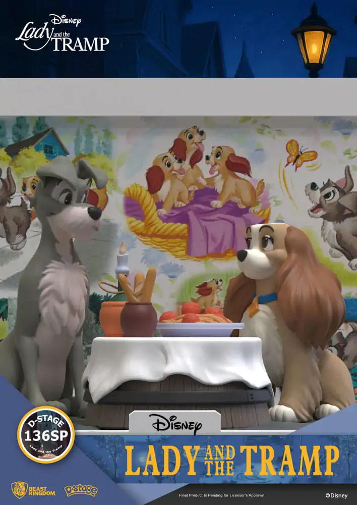 Disney D-Stage PVC kipić Lady and the Tramp 12 cm fotografija proizvoda