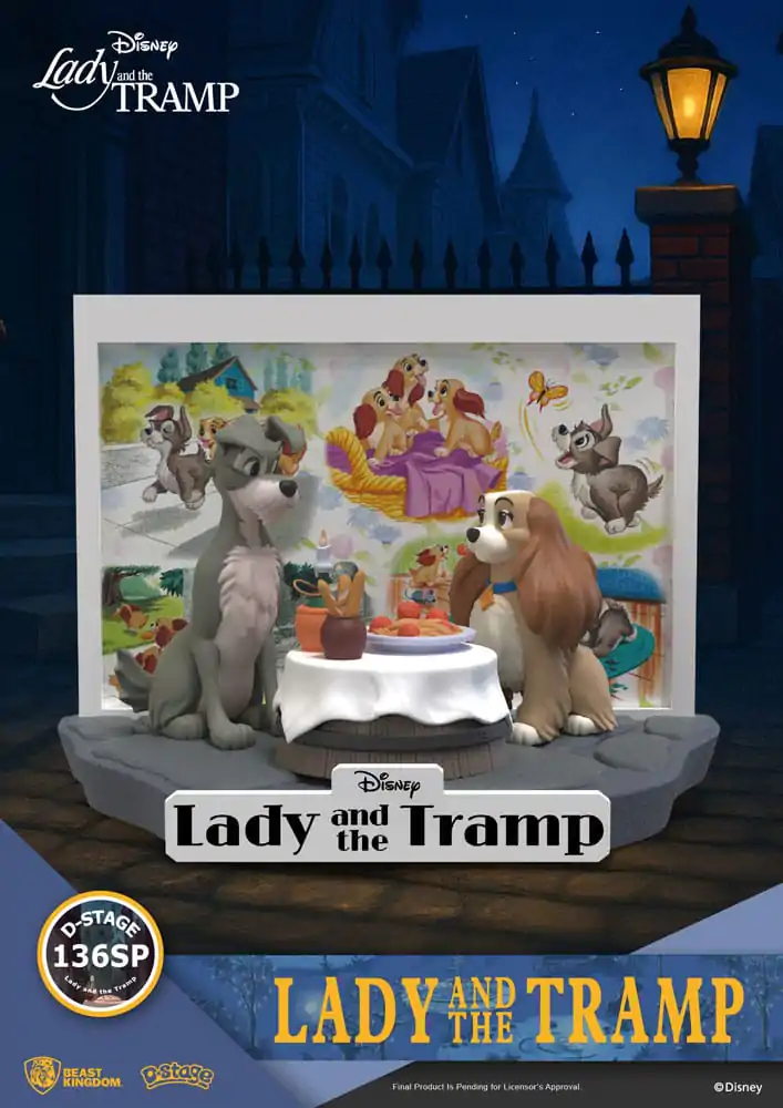 Disney D-Stage PVC kipić Lady and the Tramp 12 cm fotografija proizvoda