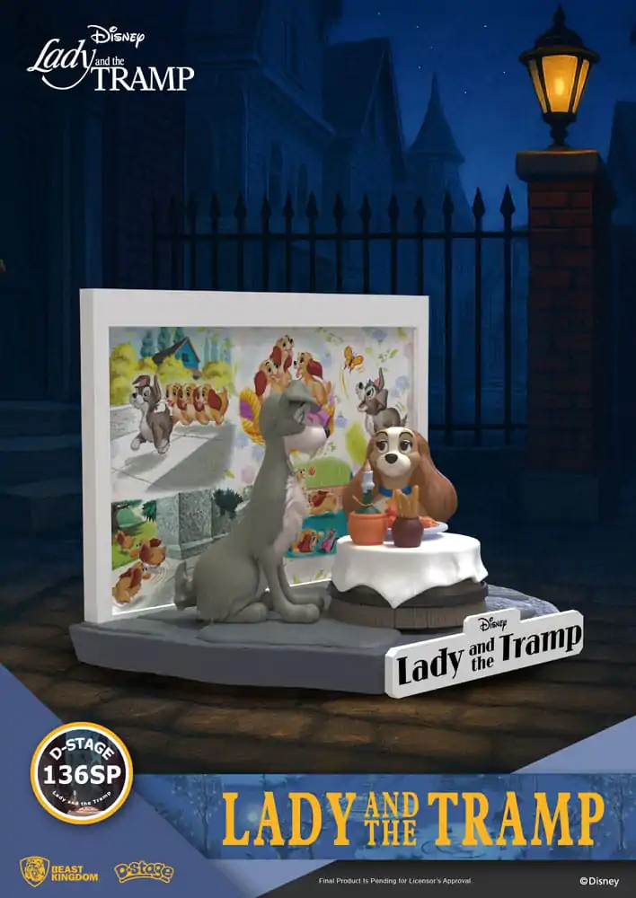 Disney D-Stage PVC kipić Lady and the Tramp 12 cm fotografija proizvoda