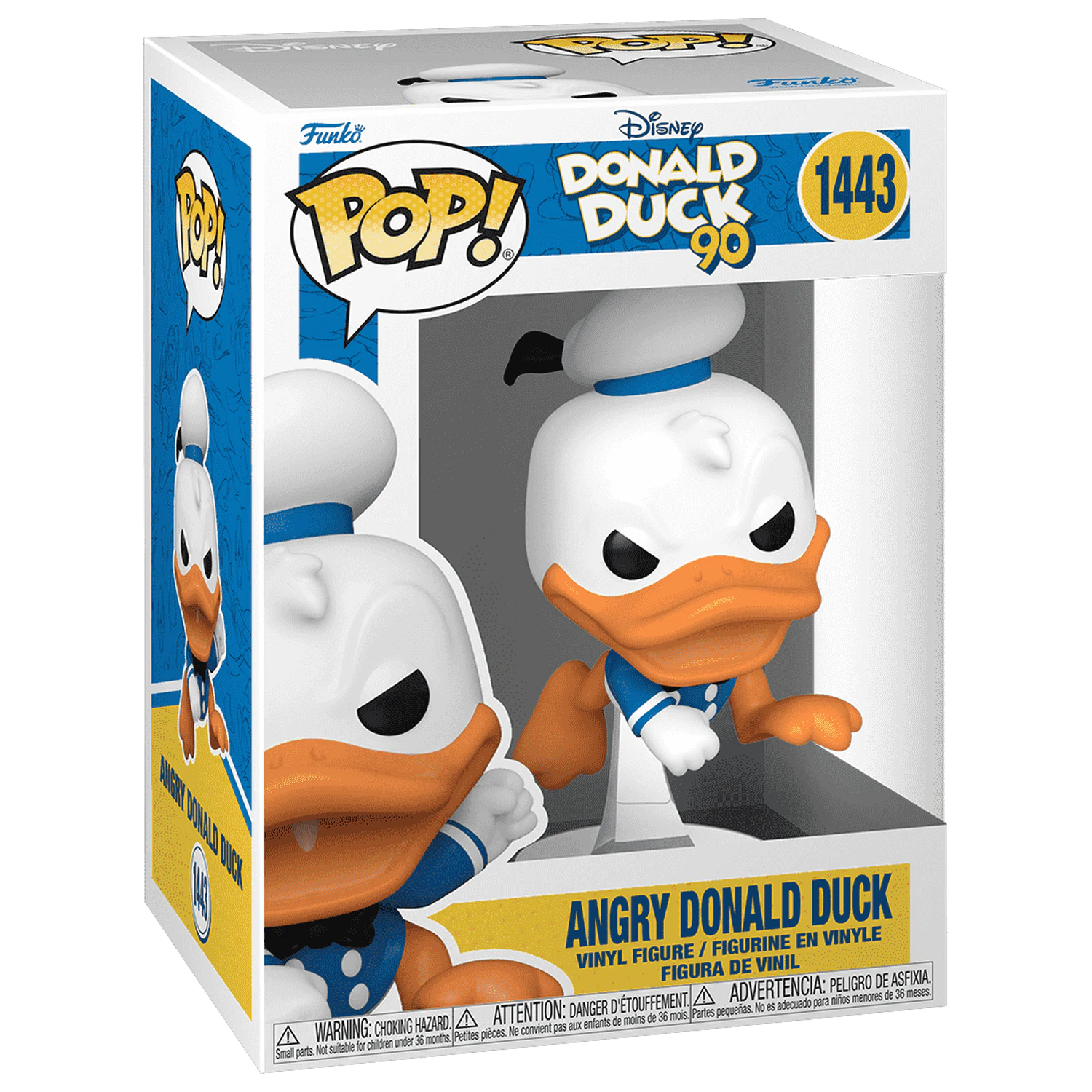 Disney DD 90th Anniversary Funko POP! Disney Vinyl figura Donald Duck(angry) 9 cm fotografija proizvoda