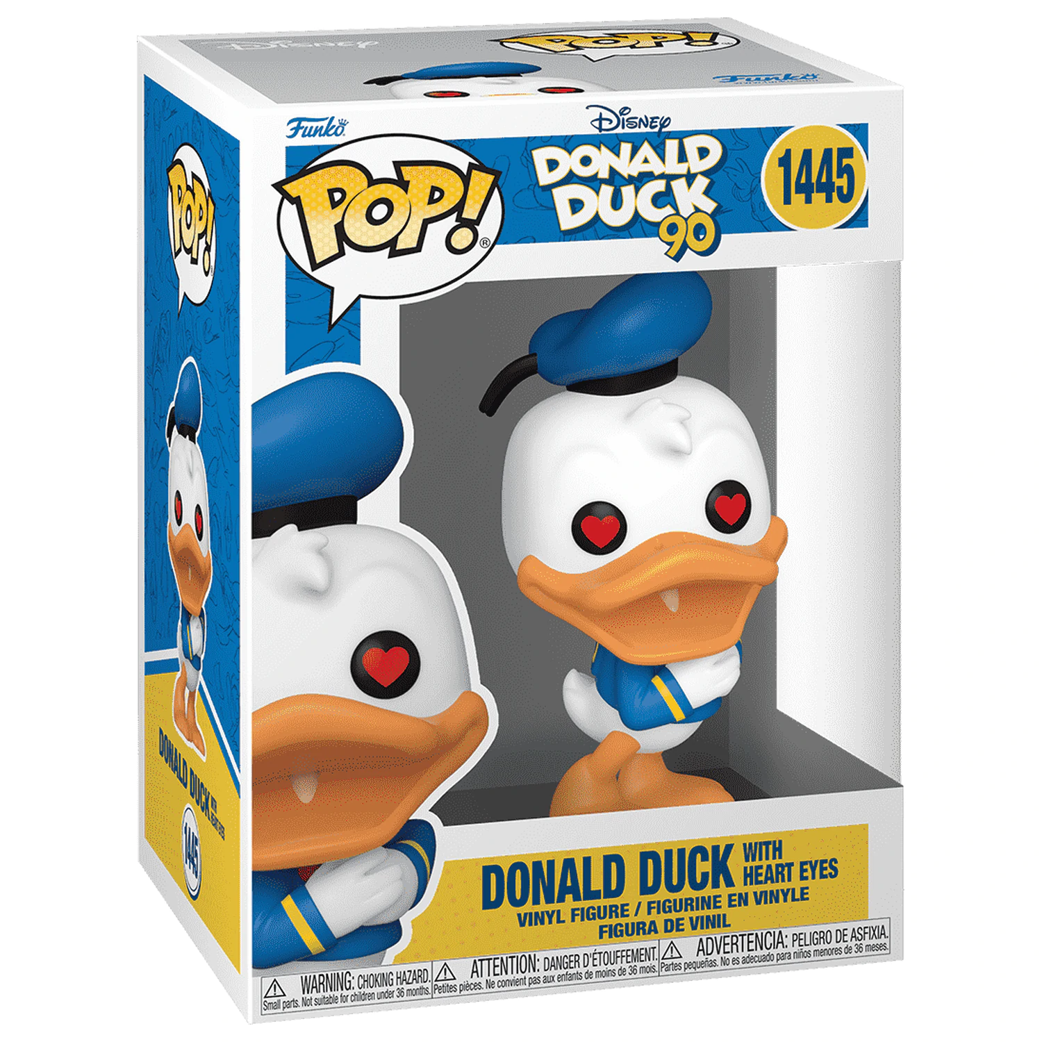Disney DD 90th Anniversary Funko POP! Disney Vinyl Figura Donald Duck(heart eyes) 9 cm fotografija proizvoda