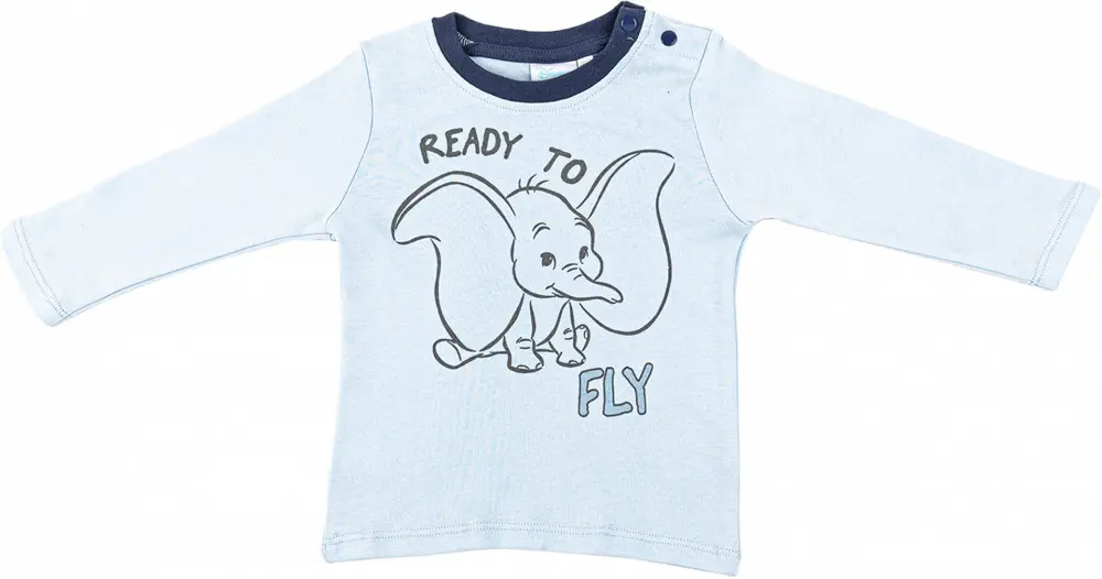Disney Dumbo majica kratkih rukava za bebe, gornji dio, set od 2 komada, 86/92 cm fotografija proizvoda