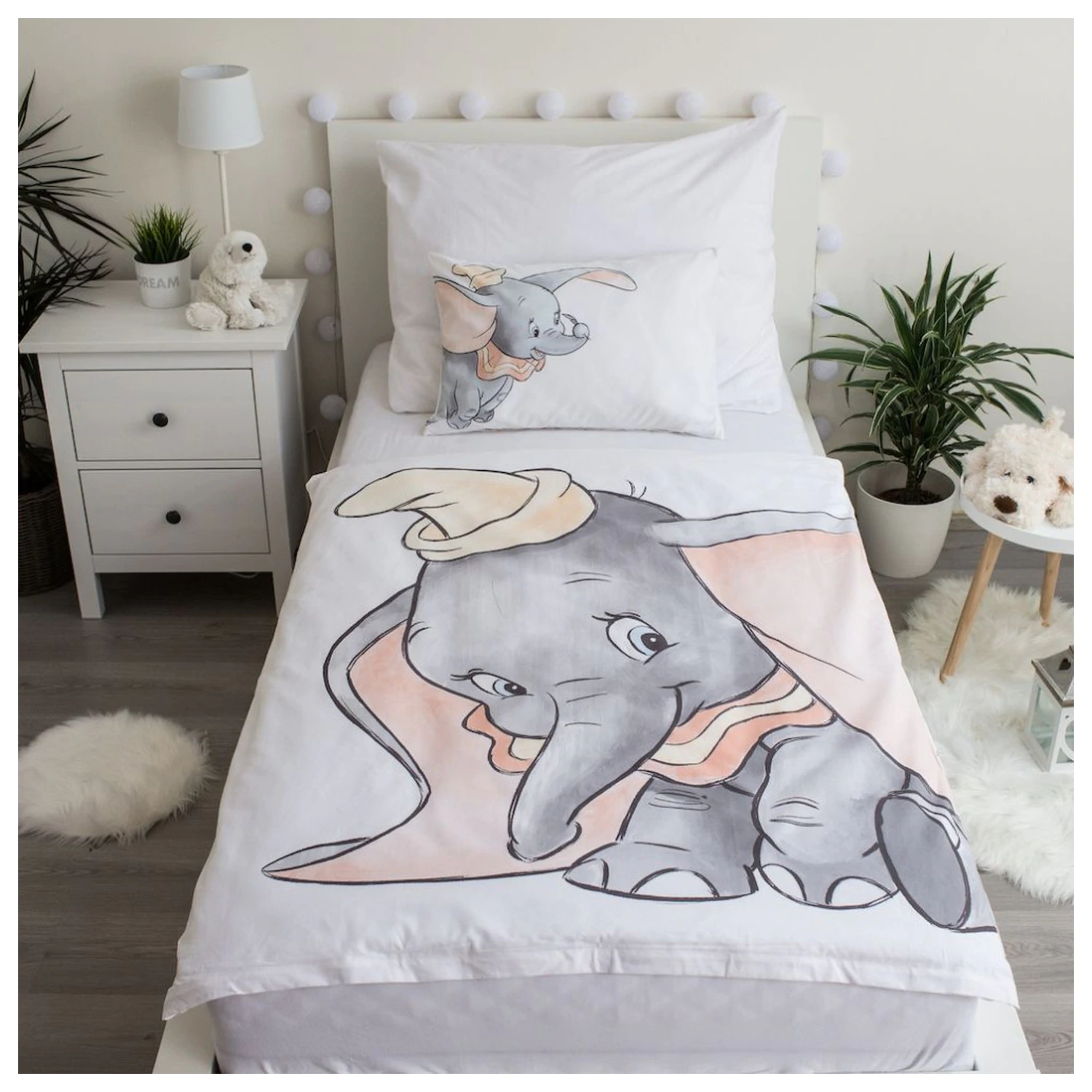 Disney Dumbo sivi prekrivač za dječju i predškolsku dob fotografija proizvoda