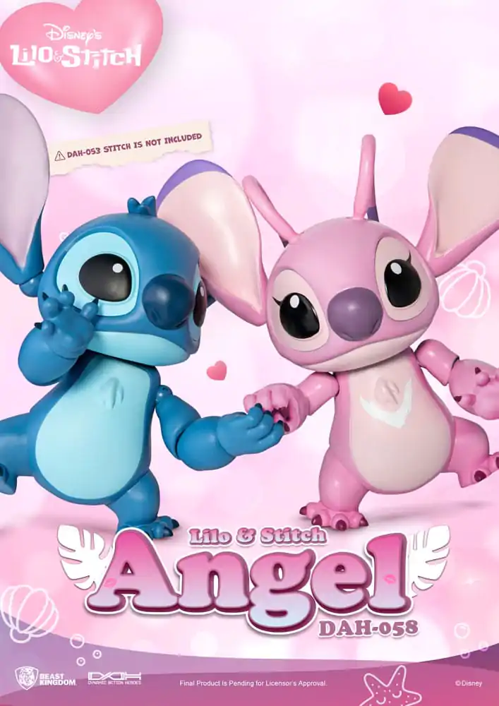 Disney Dynamic 8ction Heroes akcijska figura 1/9 Angel (Lilo & Stitch) 16 cm fotografija proizvoda