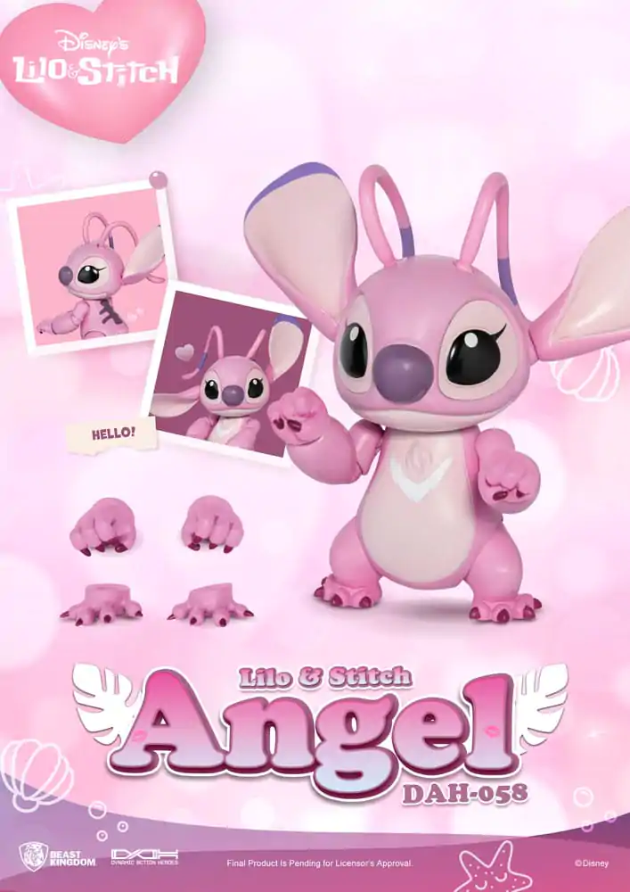 Disney Dynamic 8ction Heroes akcijska figura 1/9 Angel (Lilo & Stitch) 16 cm fotografija proizvoda