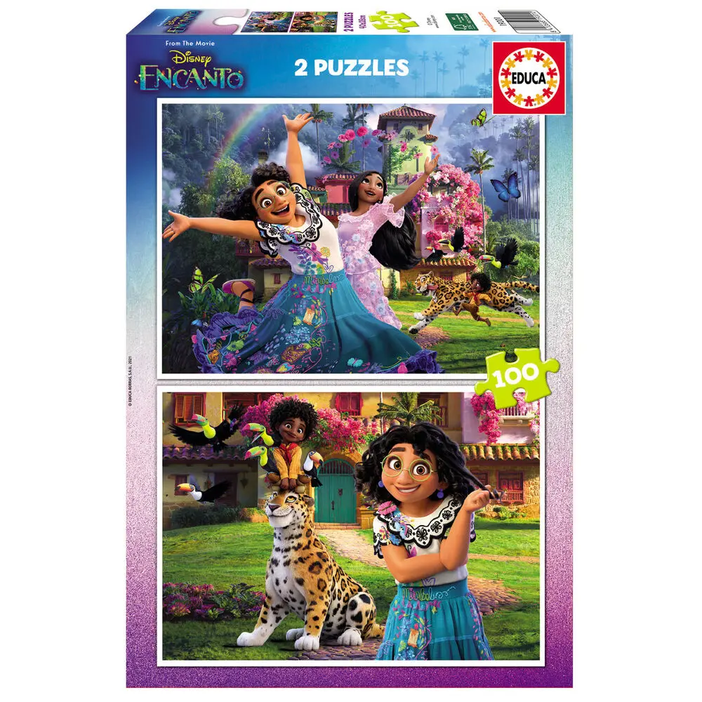 Disney Encanto puzzle 2 x 100 komada fotografija proizvoda