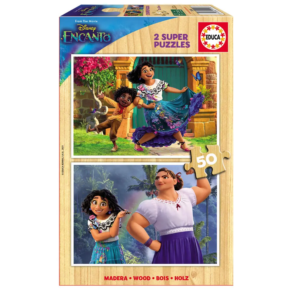 Disney Encanto puzzle 2x50kom fotografija proizvoda