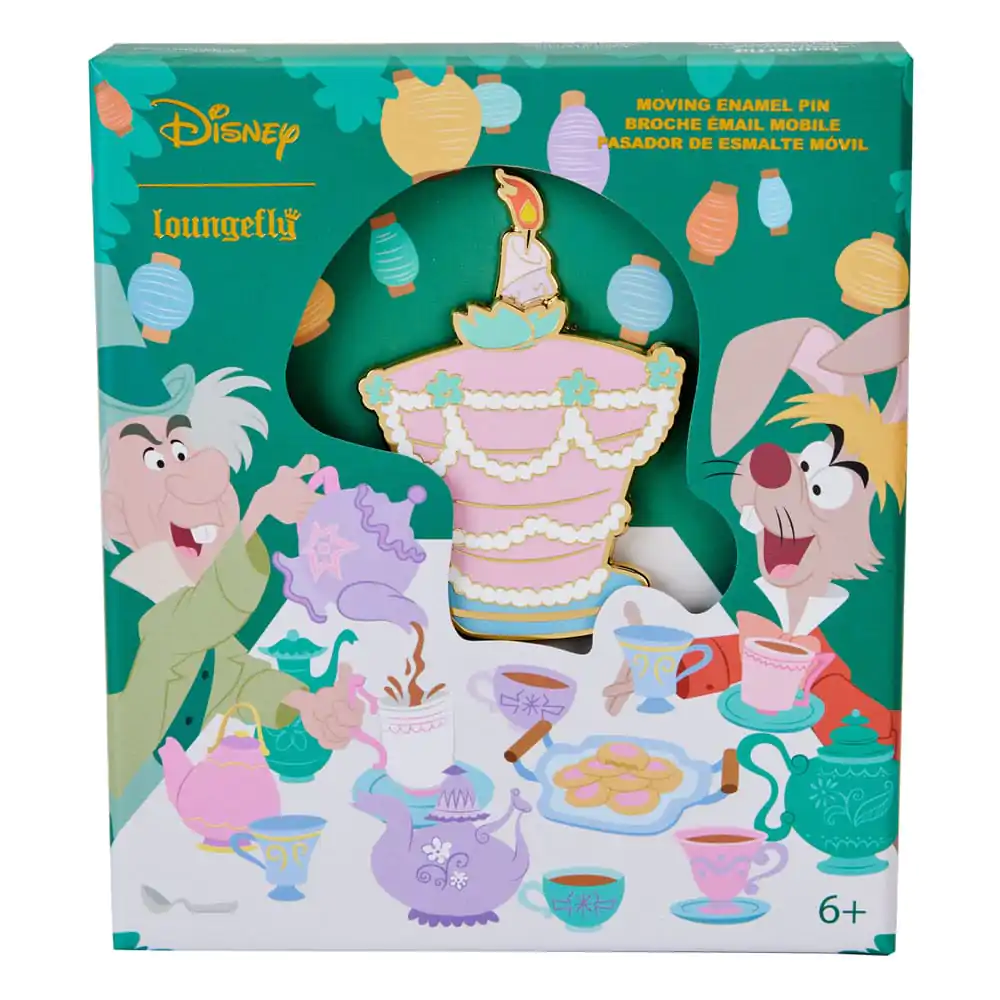 Disney by Loungefly emajlirani bedževi Unbirthday Cake 3