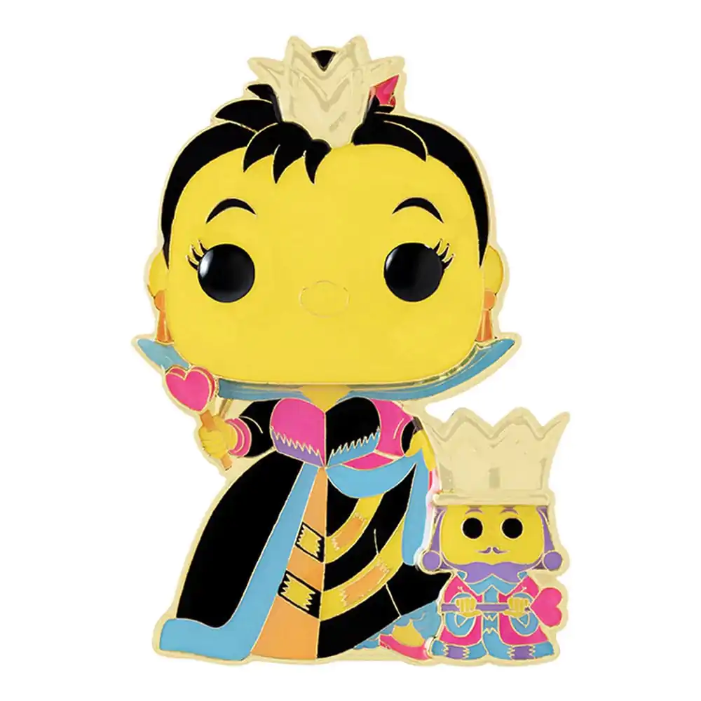 Disney POP! Emajlirani bedž Queen and King 10 cm fotografija proizvoda