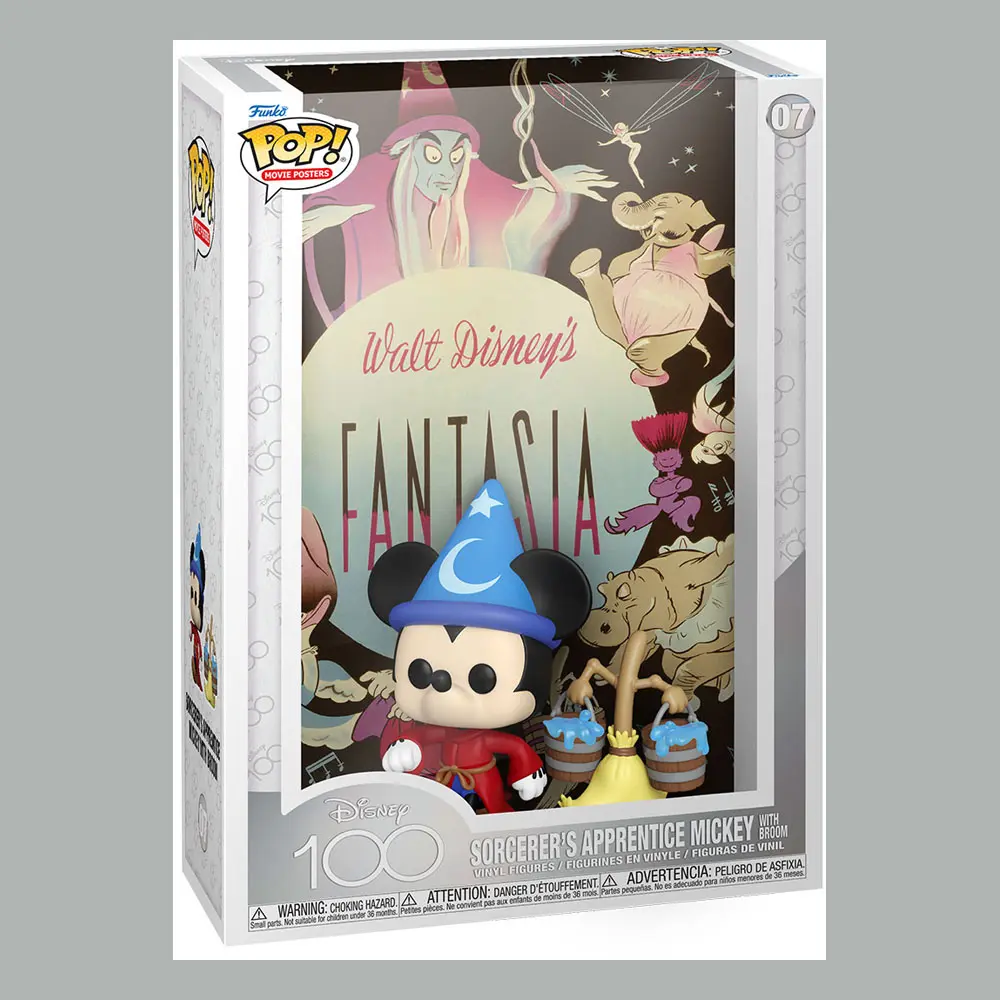 Disney POP! Filmski poster i figura Fantasia 9 cm fotografija proizvoda