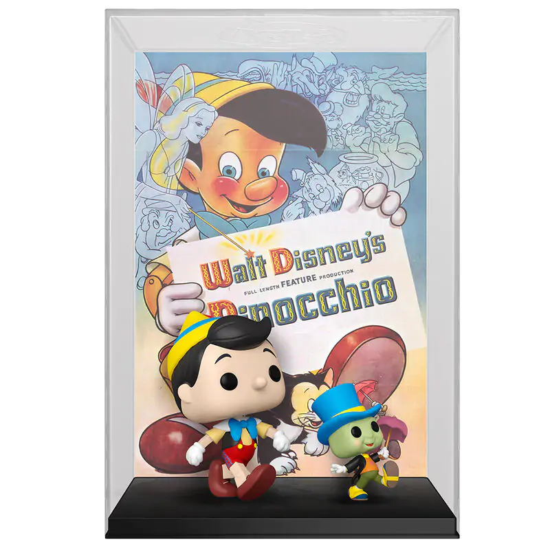 Disney POP! Filmski poster & Figura Pinocchio 9 cm fotografija proizvoda