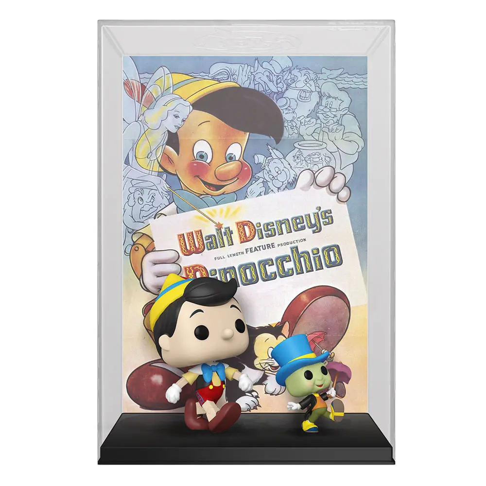 Disney POP! Filmski poster & Figura Pinocchio 9 cm fotografija proizvoda