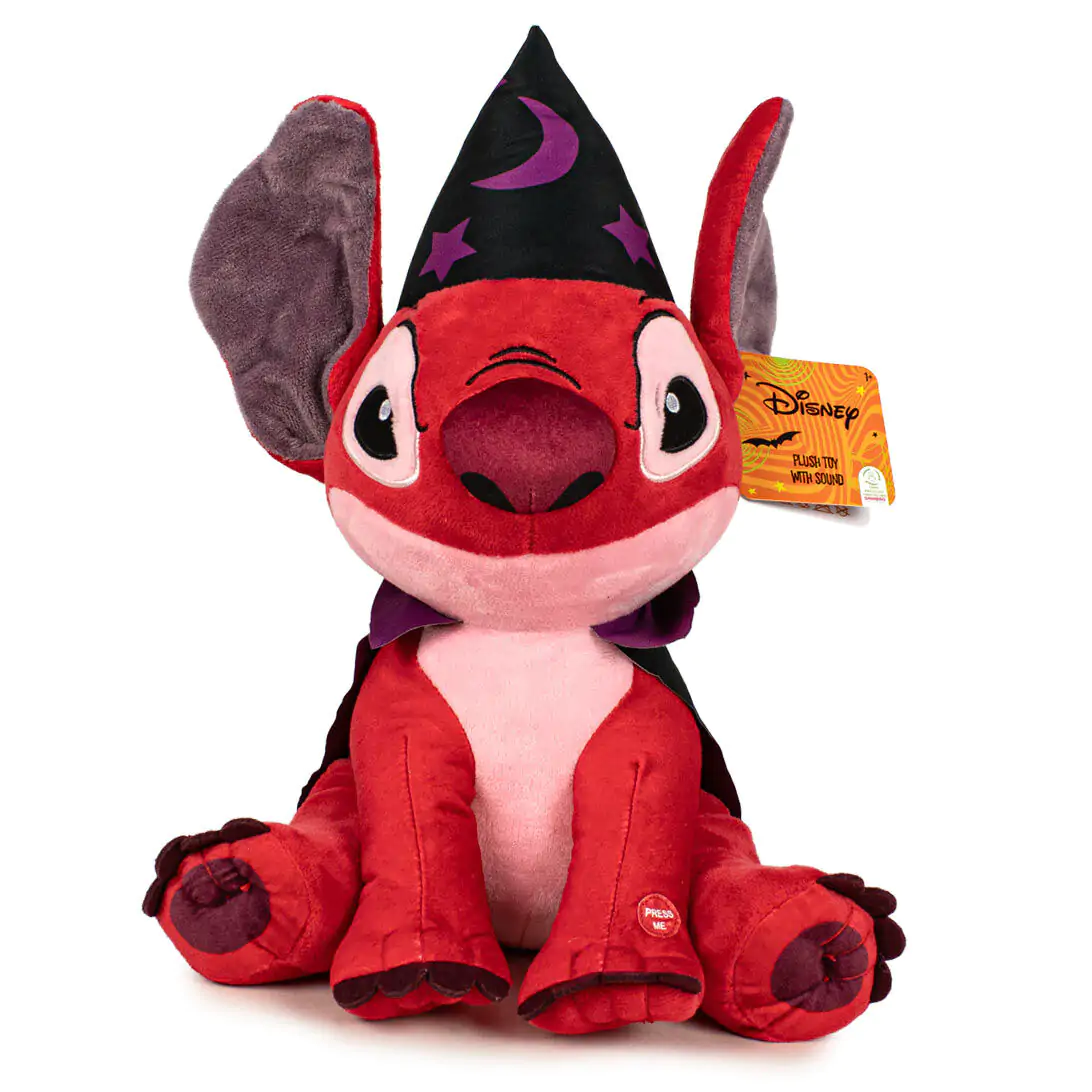 Disney Halloween Stitch Leroy plišana igračka sa zvukom 28 cm fotografija proizvoda