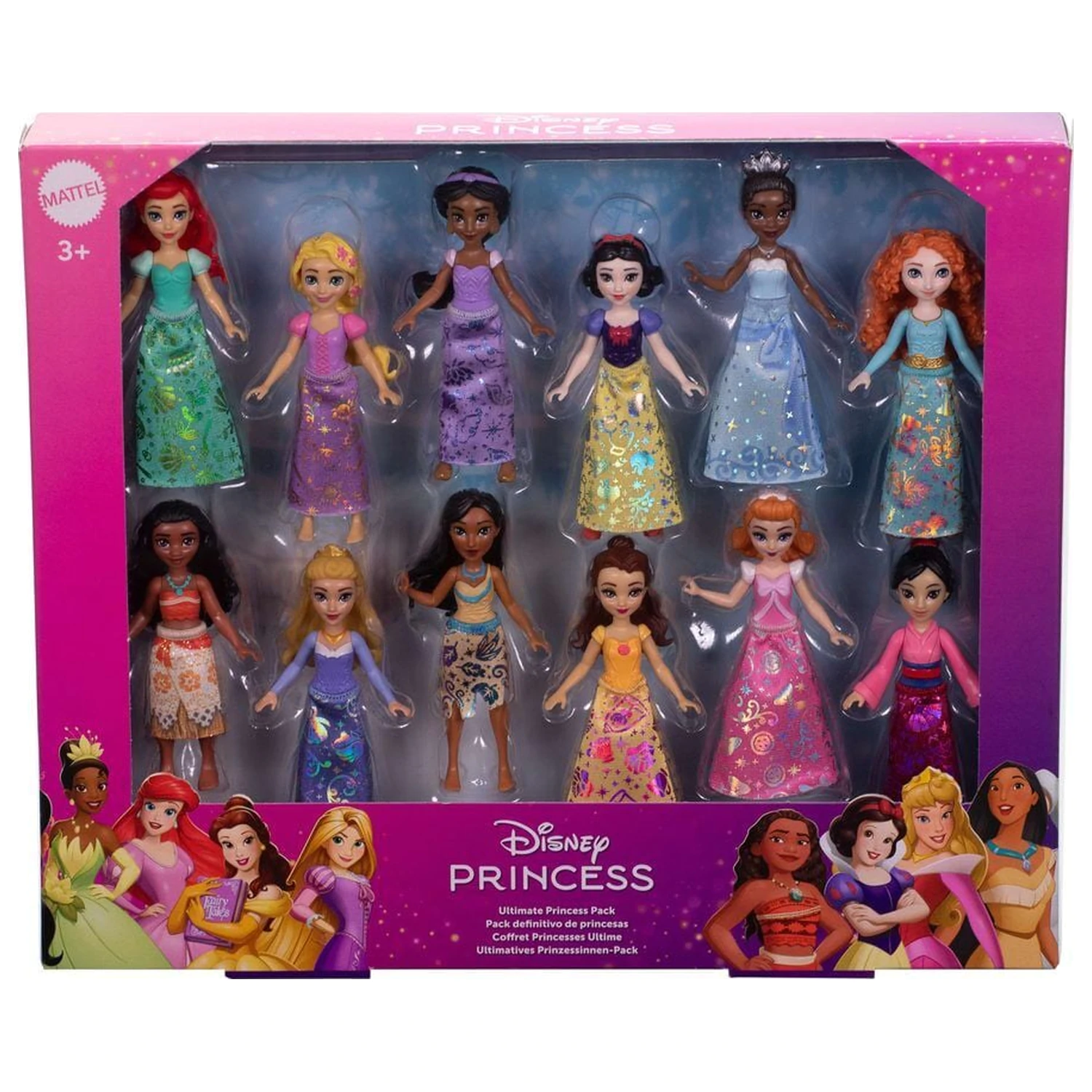 Disney Princess pakiranje od 12 figurica fotografija proizvoda