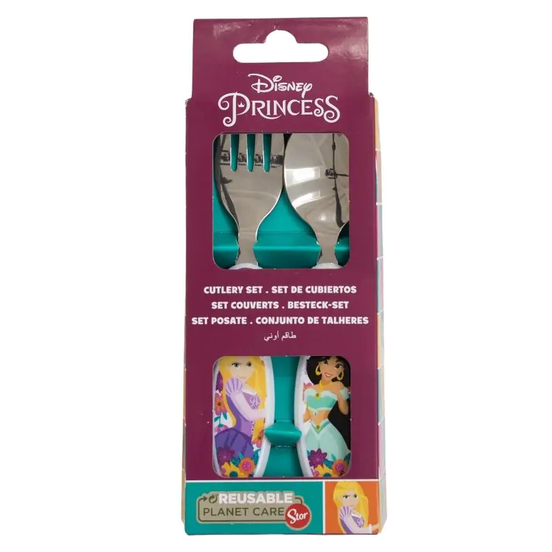 Disney Princess Set 2 metal pribora za jelo fotografija proizvoda