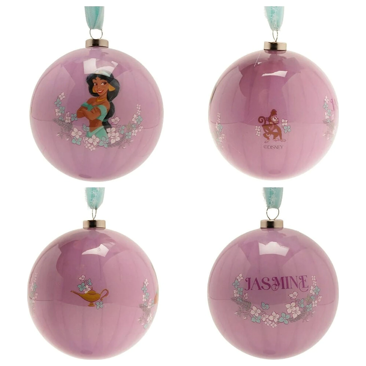 Disney Princess Set od 7 božićnih kuglica fotografija proizvoda