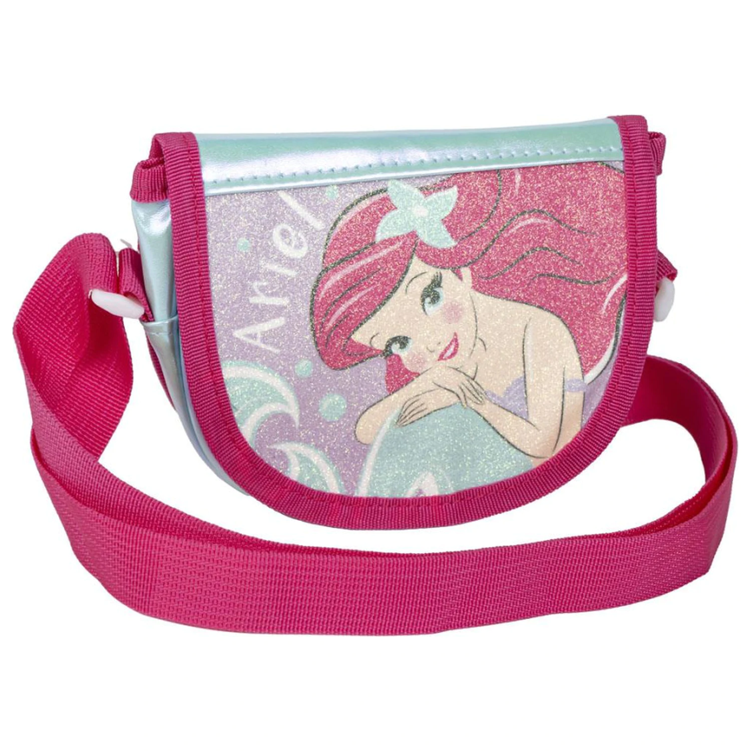 Disney Princess Ariel Glitter Crossbody torba na rame fotografija proizvoda