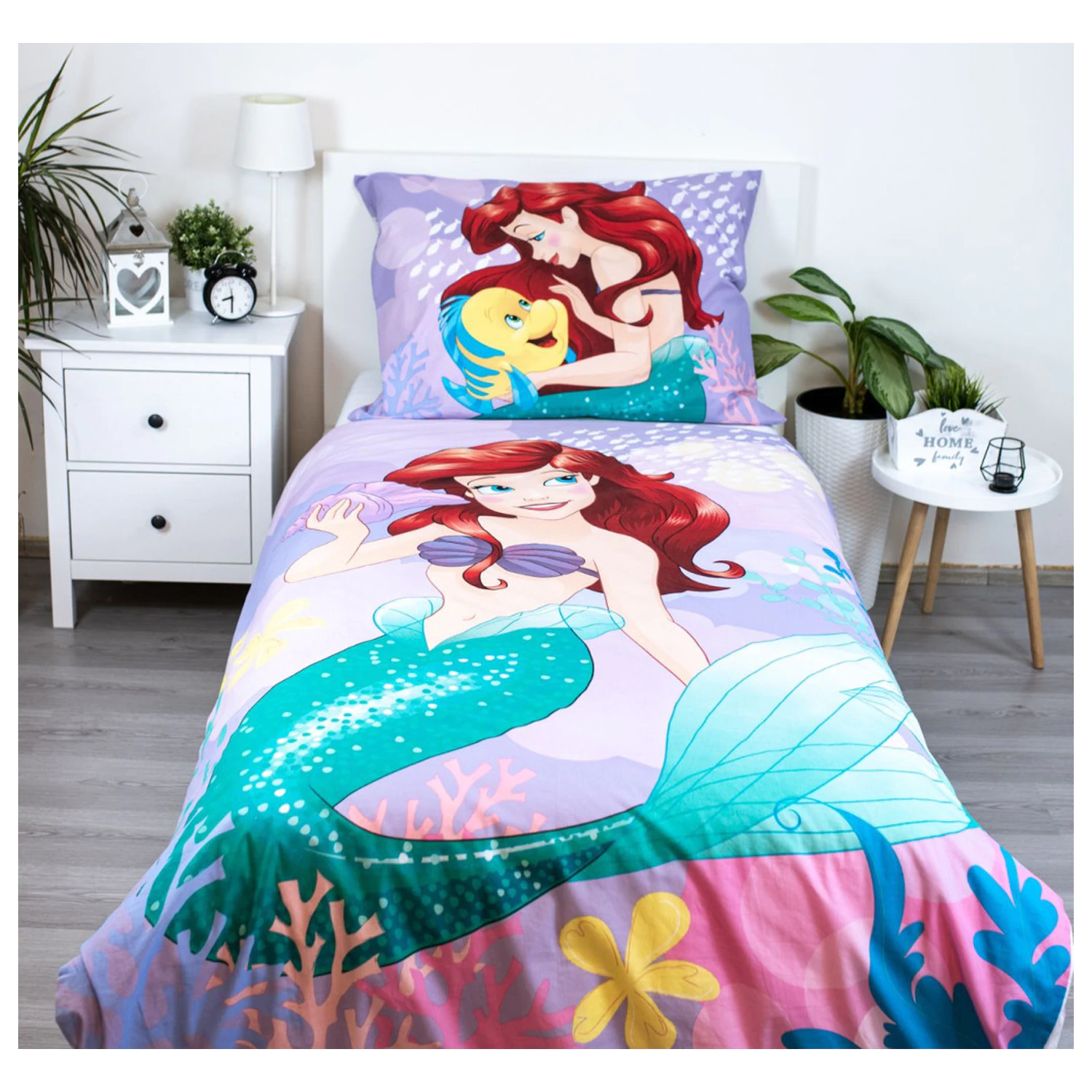 Disney Princess Ariel Pink navlaka za poplun fotografija proizvoda