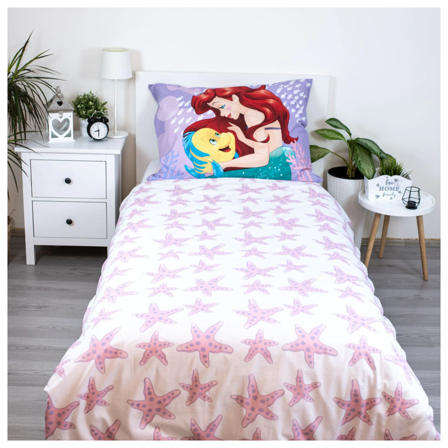 Disney Princess Ariel Pink navlaka za poplun fotografija proizvoda