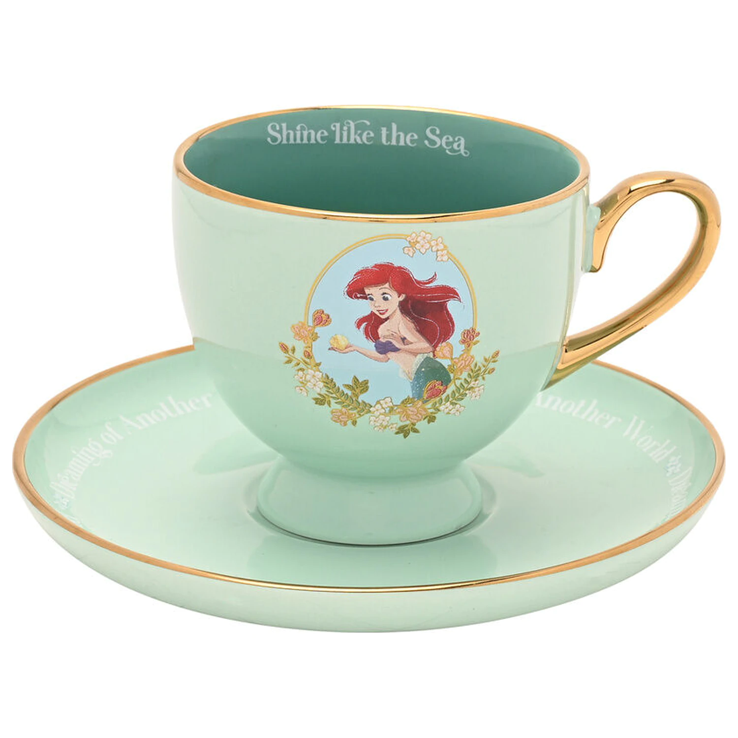 Disney Princess Ariel šalica za čaj i tanjurić fotografija proizvoda